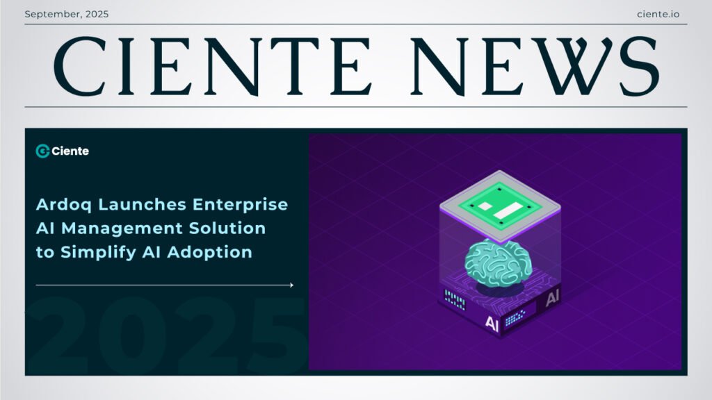 Ardoq Launches Enterprise AI Management Solution to Simplify AI Adoption